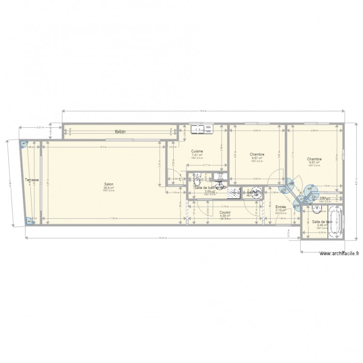 DELL ACQUA final. Plan de 0 pièce et 0 m2