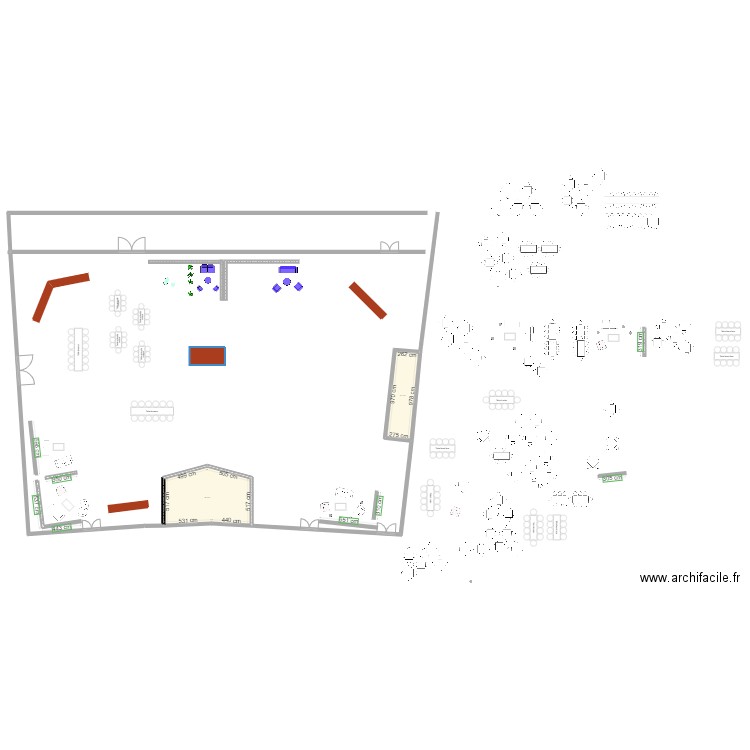 salle Artois Expo juin V1. Plan de 0 pièce et 0 m2