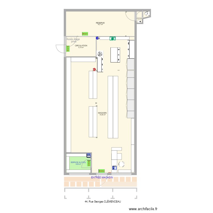 POLY CLEMENCEAU NOTICE. Plan de 0 pièce et 0 m2