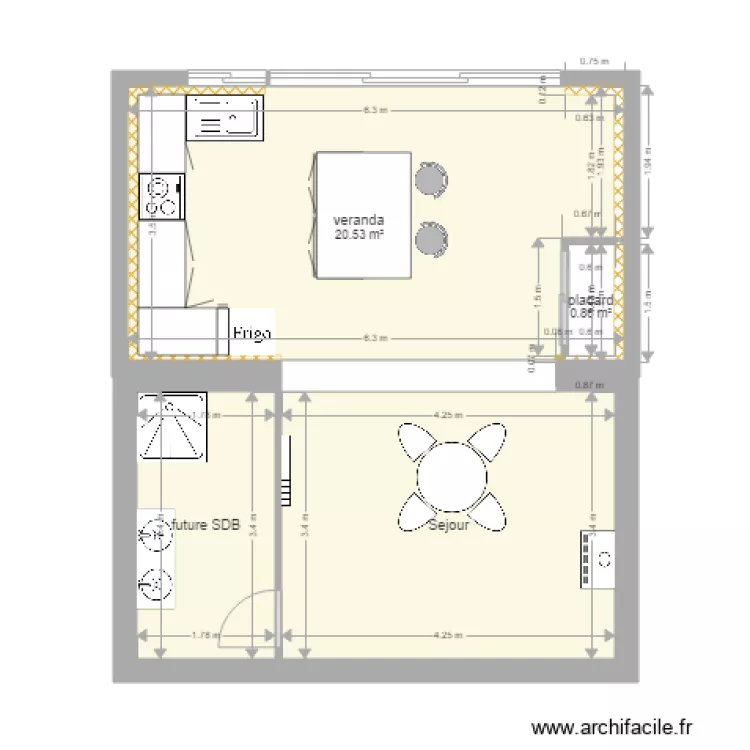 THIBAULT 76570 PAVILLY. Plan de 