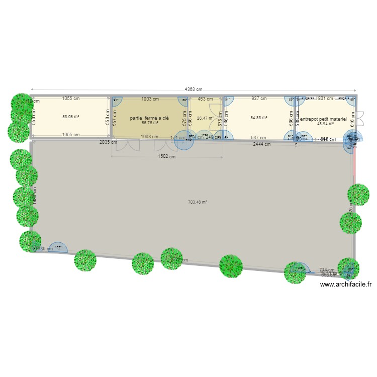 attelier municipaux   bas . Plan de 0 pièce et 0 m2