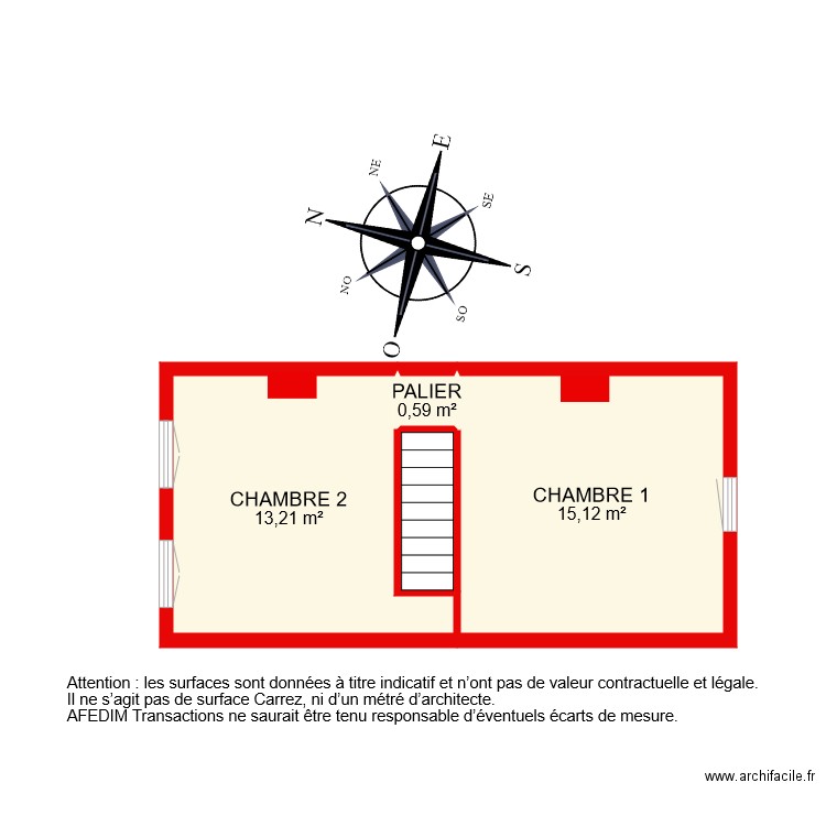 BI 7259 ETAGE. Plan de 0 pièce et 0 m2