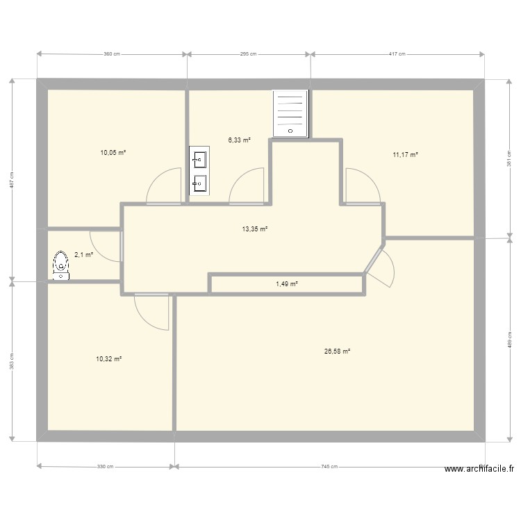 Bonne N 6. Plan de 0 pièce et 0 m2