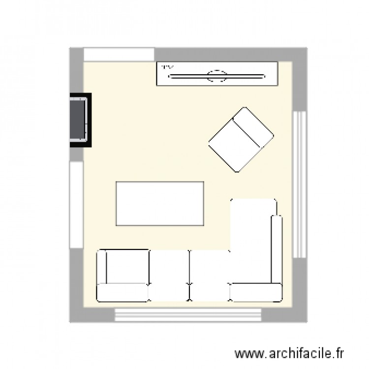 Salon. Plan de 0 pièce et 0 m2