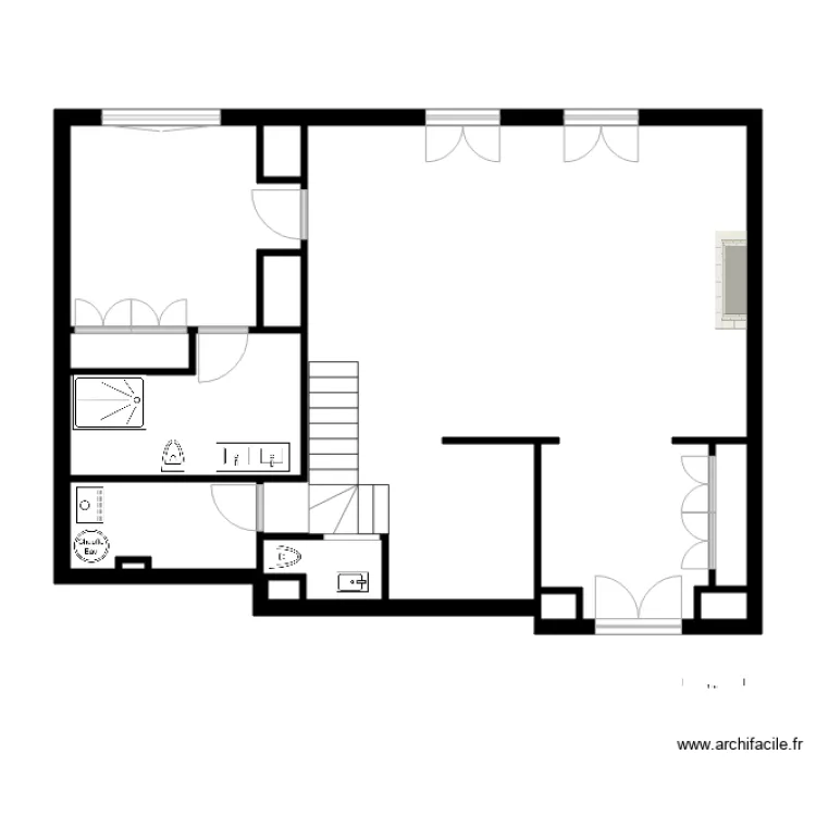 Le Chatelet Biarritz. Plan de 