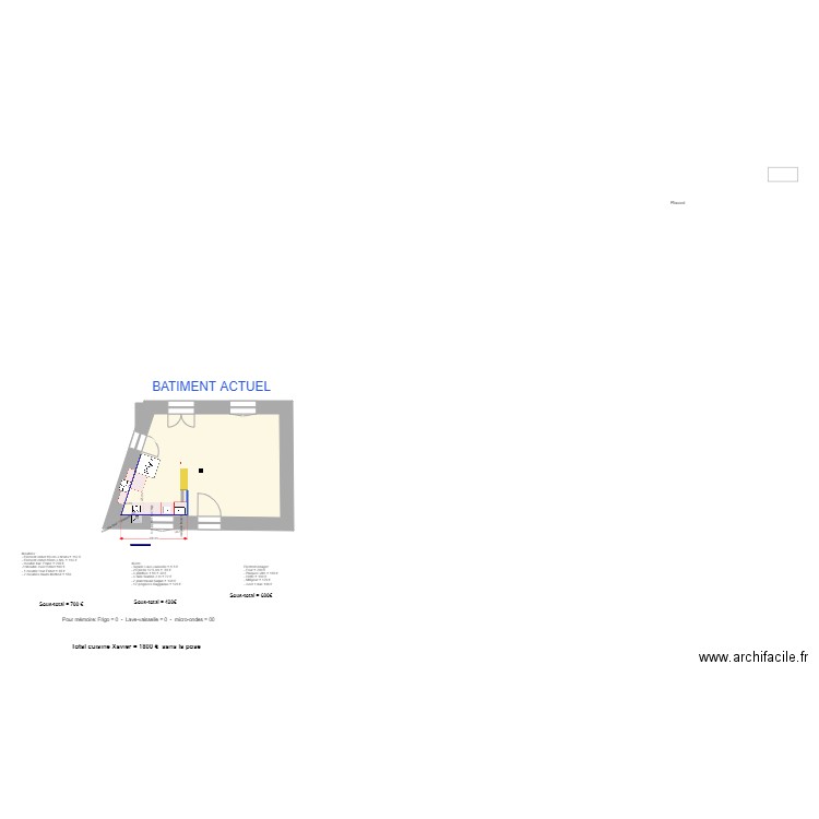 cuisine Ikea Eneth Xavier. Plan de 0 pièce et 0 m2