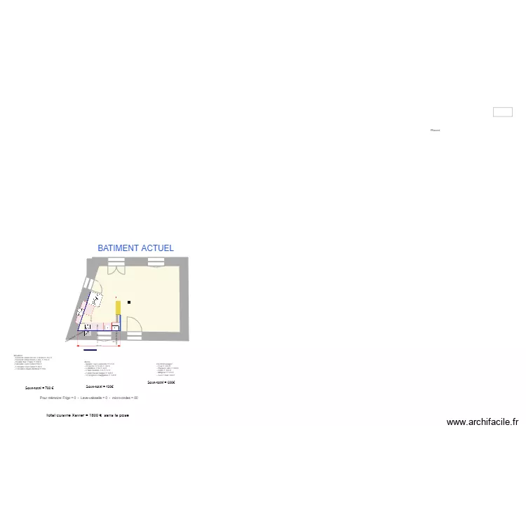 cuisine Ikea Eneth Xavier. Plan de 