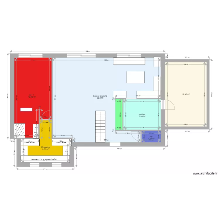 FLEURET. Plan de 