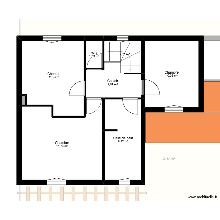 cribaillet. Plan de 19 pièces et 450 m2