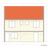 PLAN DE FACADE NO EXISTANT