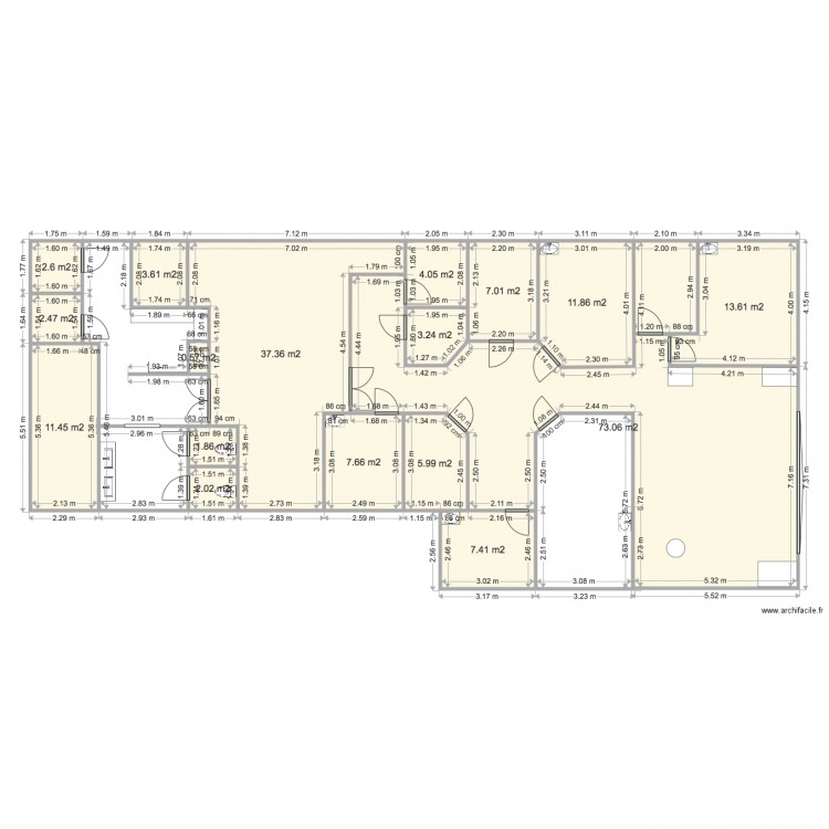 Bien Etre Les Menuires. Plan de 0 pièce et 0 m2