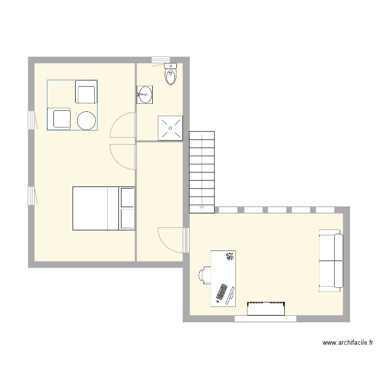 Constantin Etage . Plan de 0 pièce et 0 m2