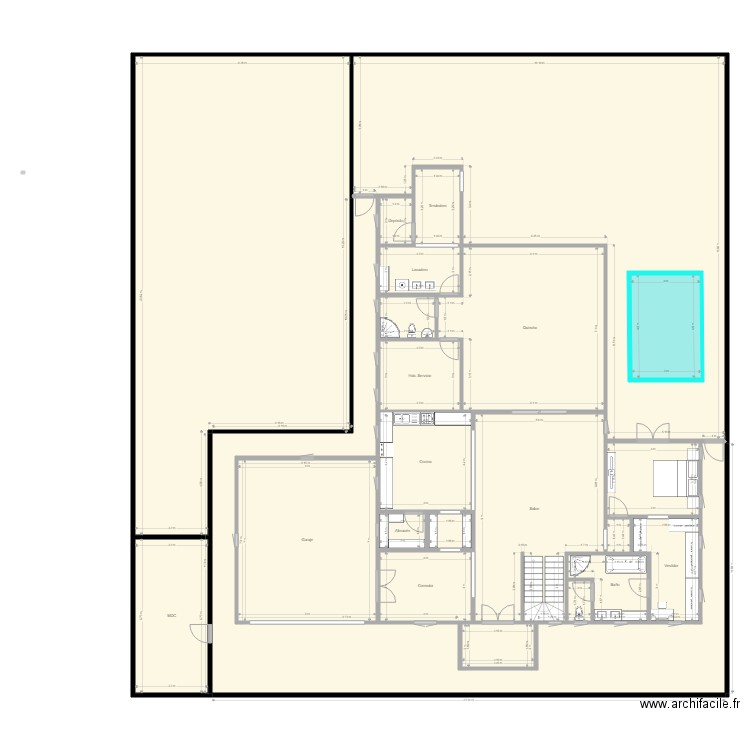 plantabajachoni. Plan de 0 pièce et 0 m2