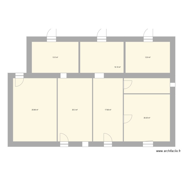 plan n1 ancienne maison. Plan de 0 pièce et 0 m2