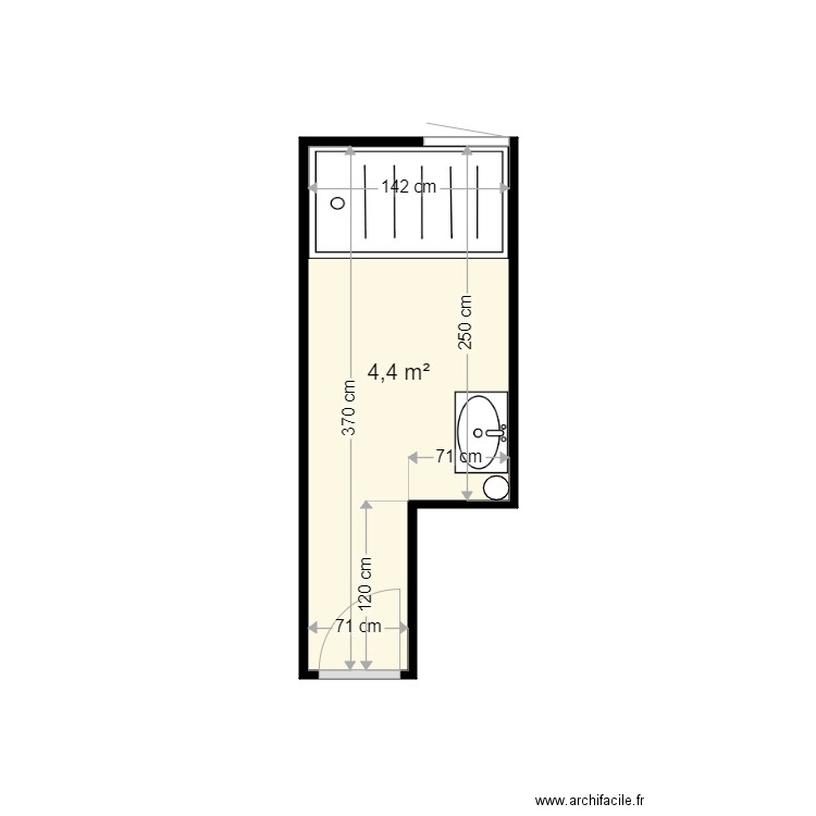 BRONET NOEL . Plan de 0 pièce et 0 m2