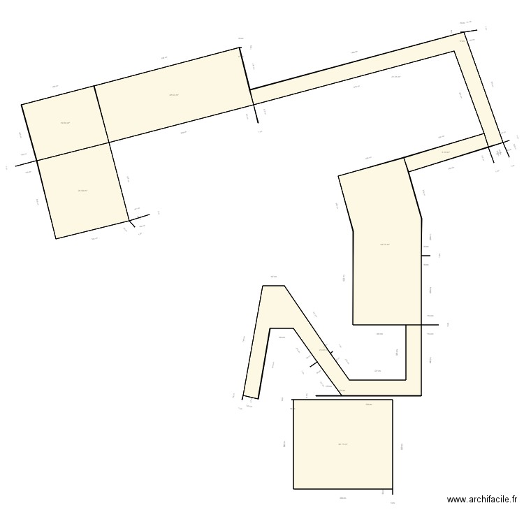 moreaux argeles. Plan de 8 pièces et 224 m2