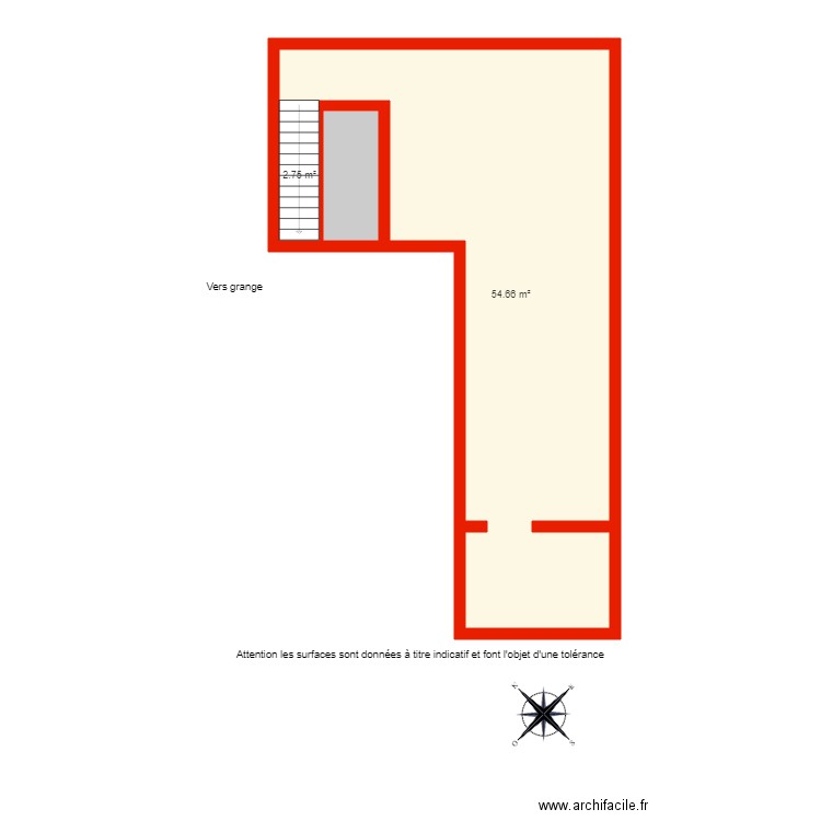 BI 3304 cave non côté. Plan de 0 pièce et 0 m2