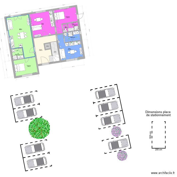 BC-711_New. Plan de 33 pièces et 368 m2