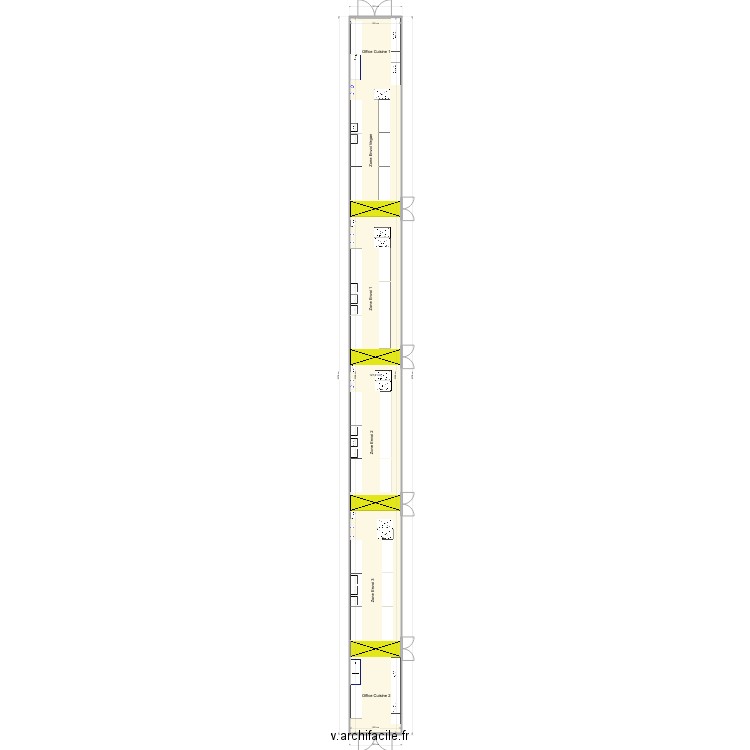 Plan Cuisine AMFAR 2021. Plan de 0 pièce et 0 m2