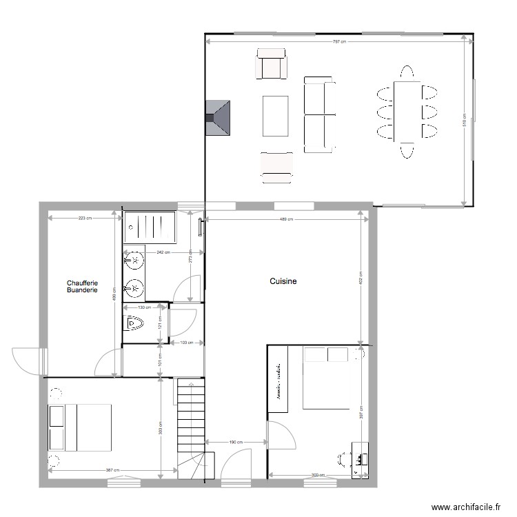 plan int Bignon bis. Plan de 0 pièce et 0 m2