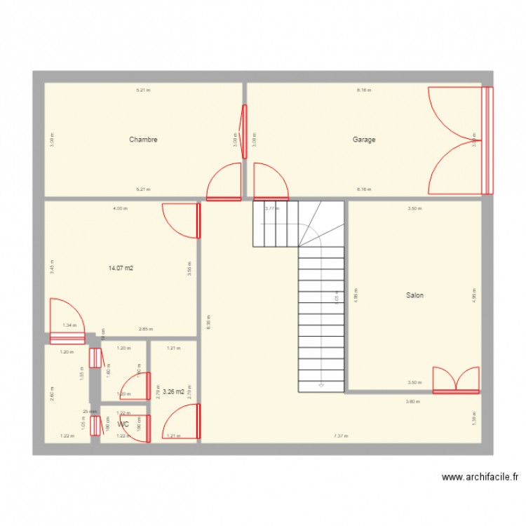 Plan1. Plan de 0 pièce et 0 m2