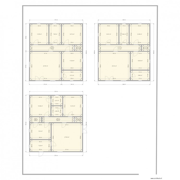 APPARTEMENT ISSABLAISE 02. Plan de 0 pièce et 0 m2