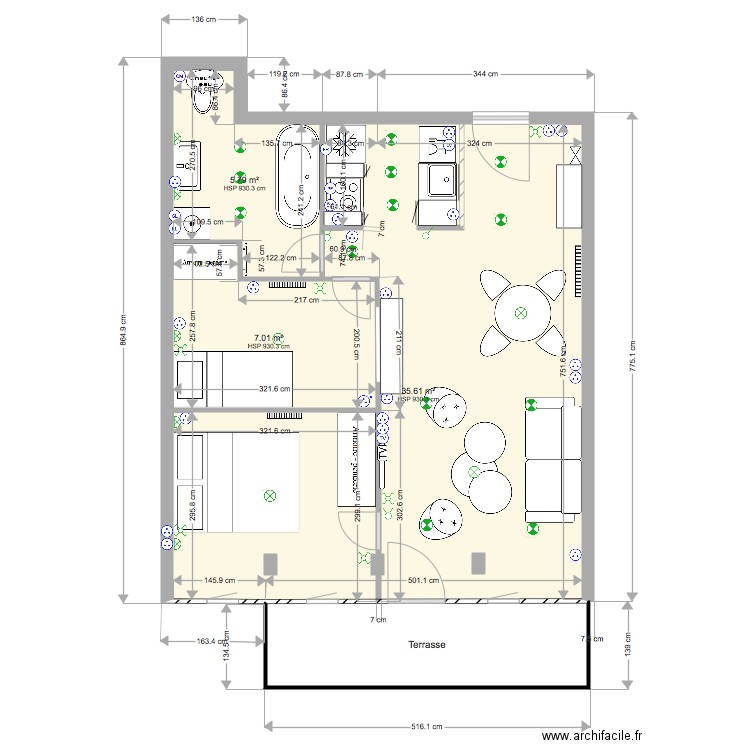 A 710 PLAN FINAL Electrique. Plan de 0 pièce et 0 m2