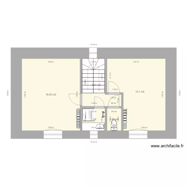 ETAGE 01. Plan de 