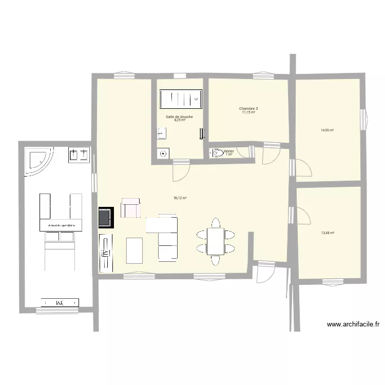 Maison de nous. Plan de Maison de nous. Plan de
