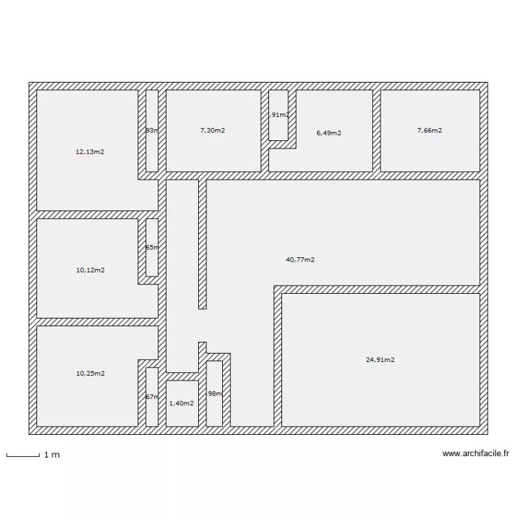 Maison La Redorte L. Plan de Maison La Redorte L. Plan de