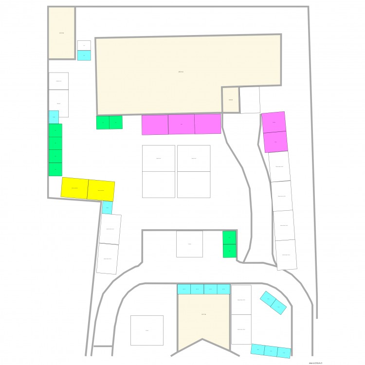 Terrain SBP 2013. Plan de 0 pièce et 0 m2
