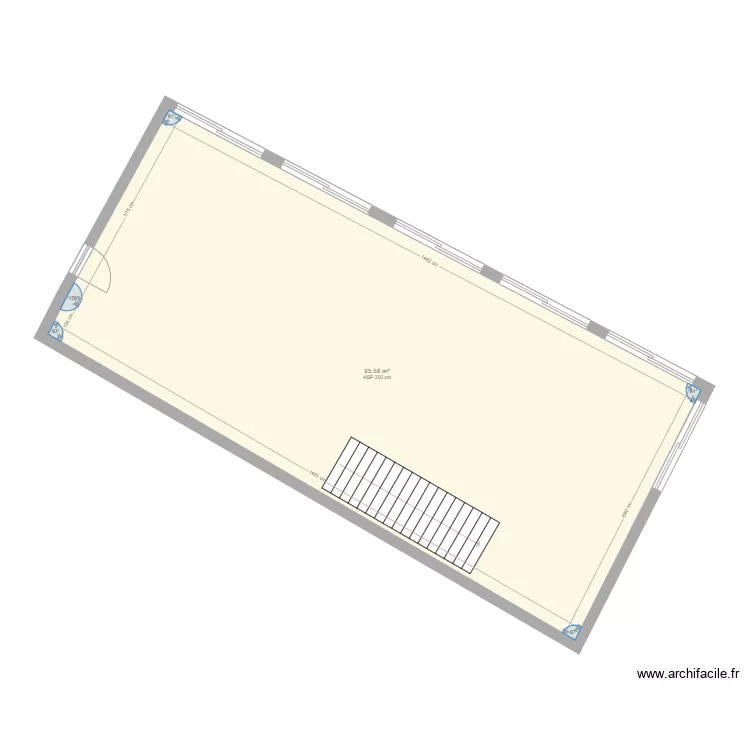 Resturant etage n. Plan de 