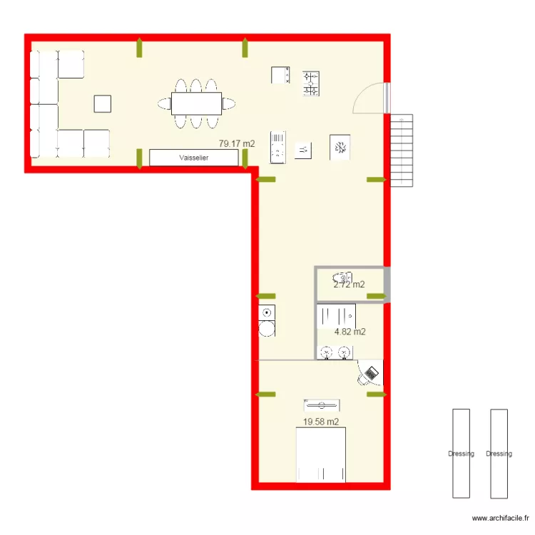 appart 3. Plan de appart 3. Plan de