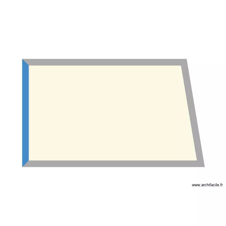 v&eacute;randa. Plan de 