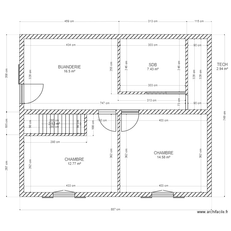 SCI PIERRE ET PAUL RDJ. Plan de 0 pièce et 0 m2