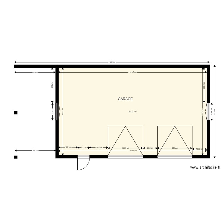 Garage Nicolas . Plan de 0 pièce et 0 m2