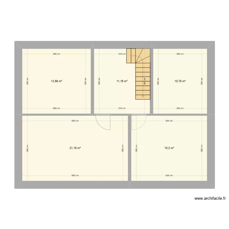 1.OG. Plan de 
