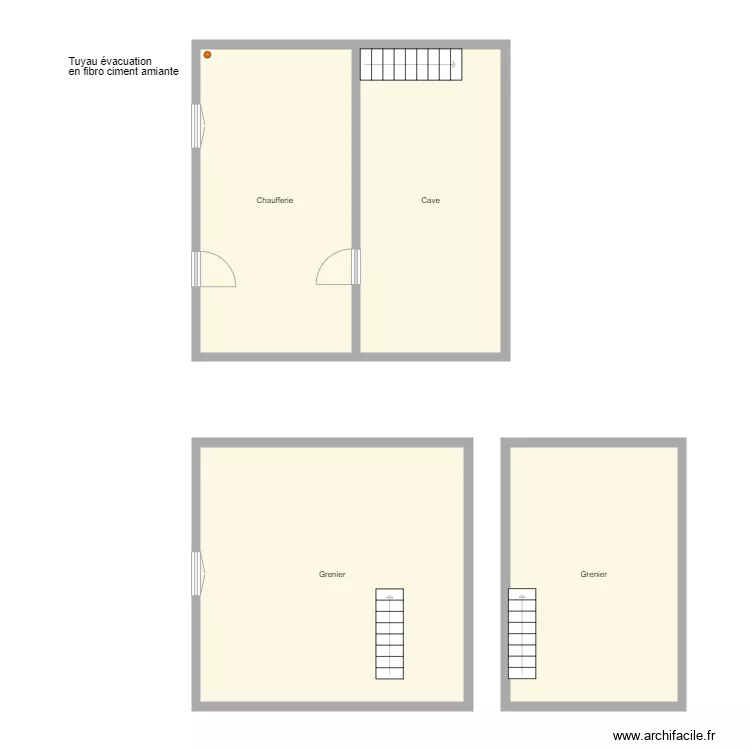 Croquis SITZ Grenier. Plan de Croquis SITZ Grenier. Plan de