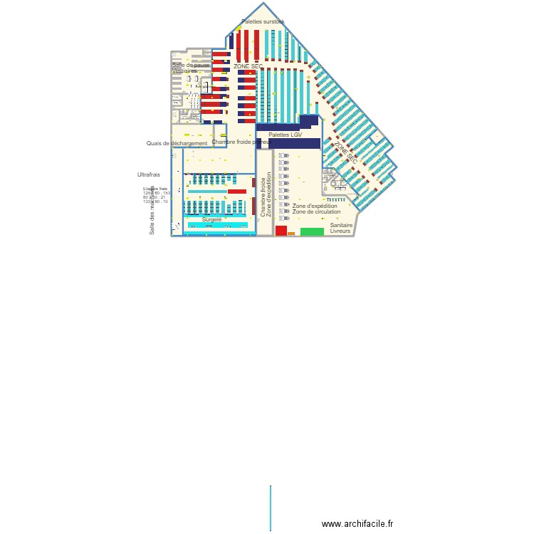 Reuilly Thibaut theo V35. Plan de 26 pièces et 289 m2