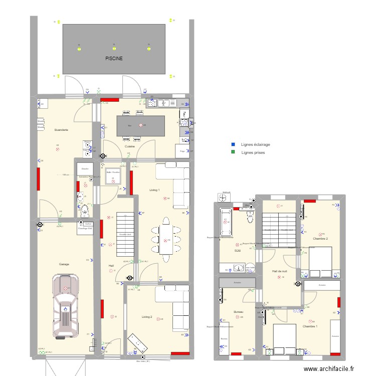 TFE_5H01 Schéma D'implantation Jacobs Cyril. Plan de 0 pièce et 0 m2