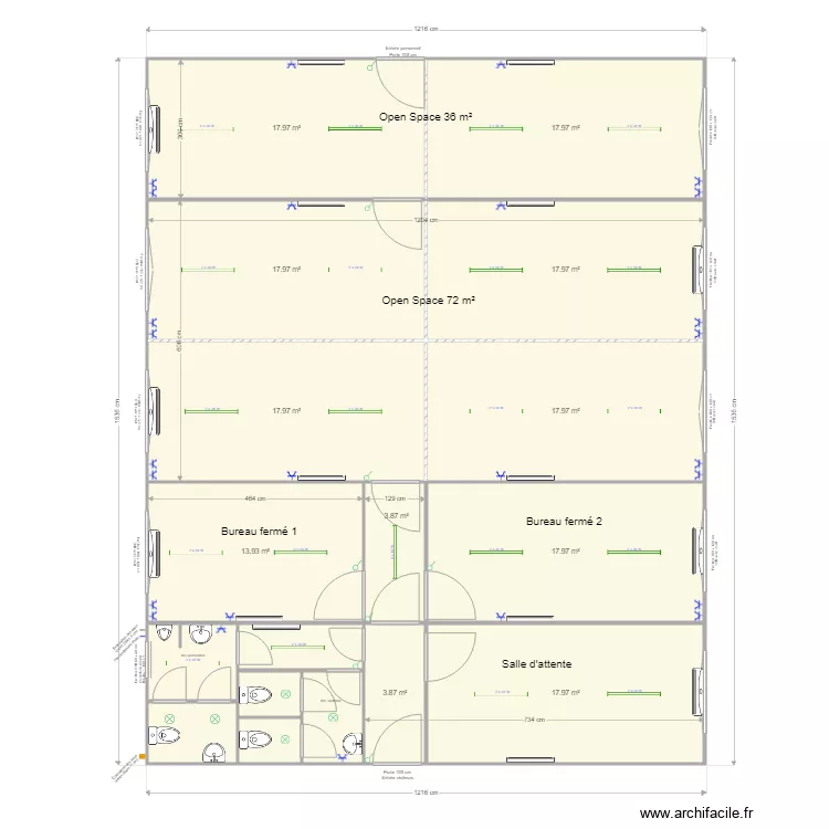 Plan CPAS de Mouscron. Plan de 