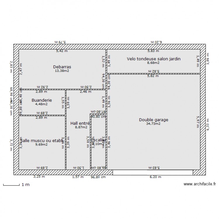 marbache sous sol. Plan de 0 pièce et 0 m2