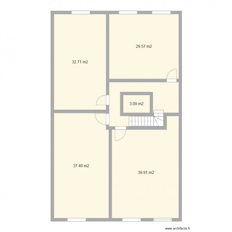 Premier Etage Gerard. Plan de 0 pièce et 0 m2