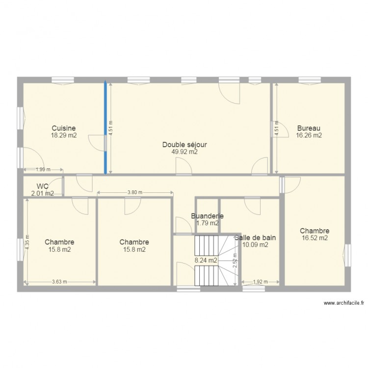 Baerenthal RDC Projet 2. Plan de 0 pièce et 0 m2