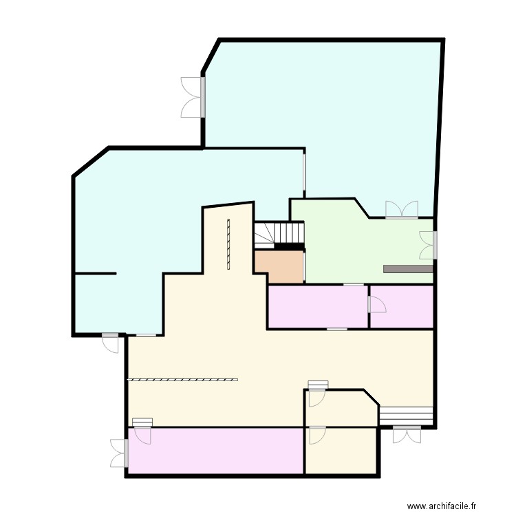 CHATAIGNIERS RDC. Plan de 0 pièce et 0 m2