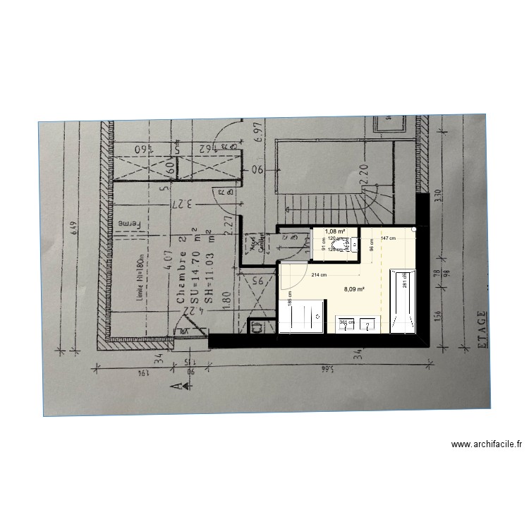 Maunier. Plan de 0 pièce et 0 m2