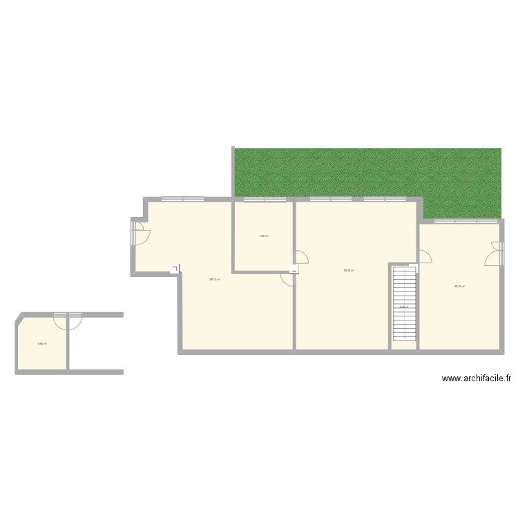 Saint Thibault des vignes 77 PROJET V ArL 190422. Plan de 6 pièces et 191 m2