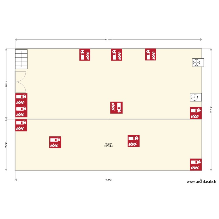 STOK MAGICO. Plan de 2 pièces et 100 m2