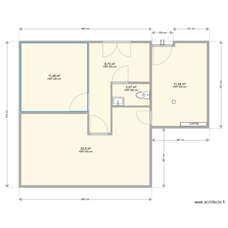 Plan modificatif ELSAN URO V2 N°2. Plan de 0 pièce et 0 m2