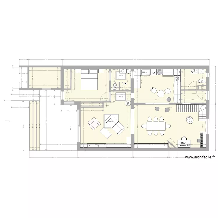 MAISON HELENE ET PATRICK D. Plan de 